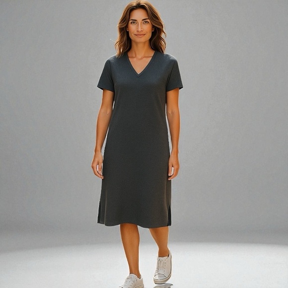 Zara Dresses & Skirts - NWT Zara Trafaluc Grey Stretchy Tunic/Dress - Size Small